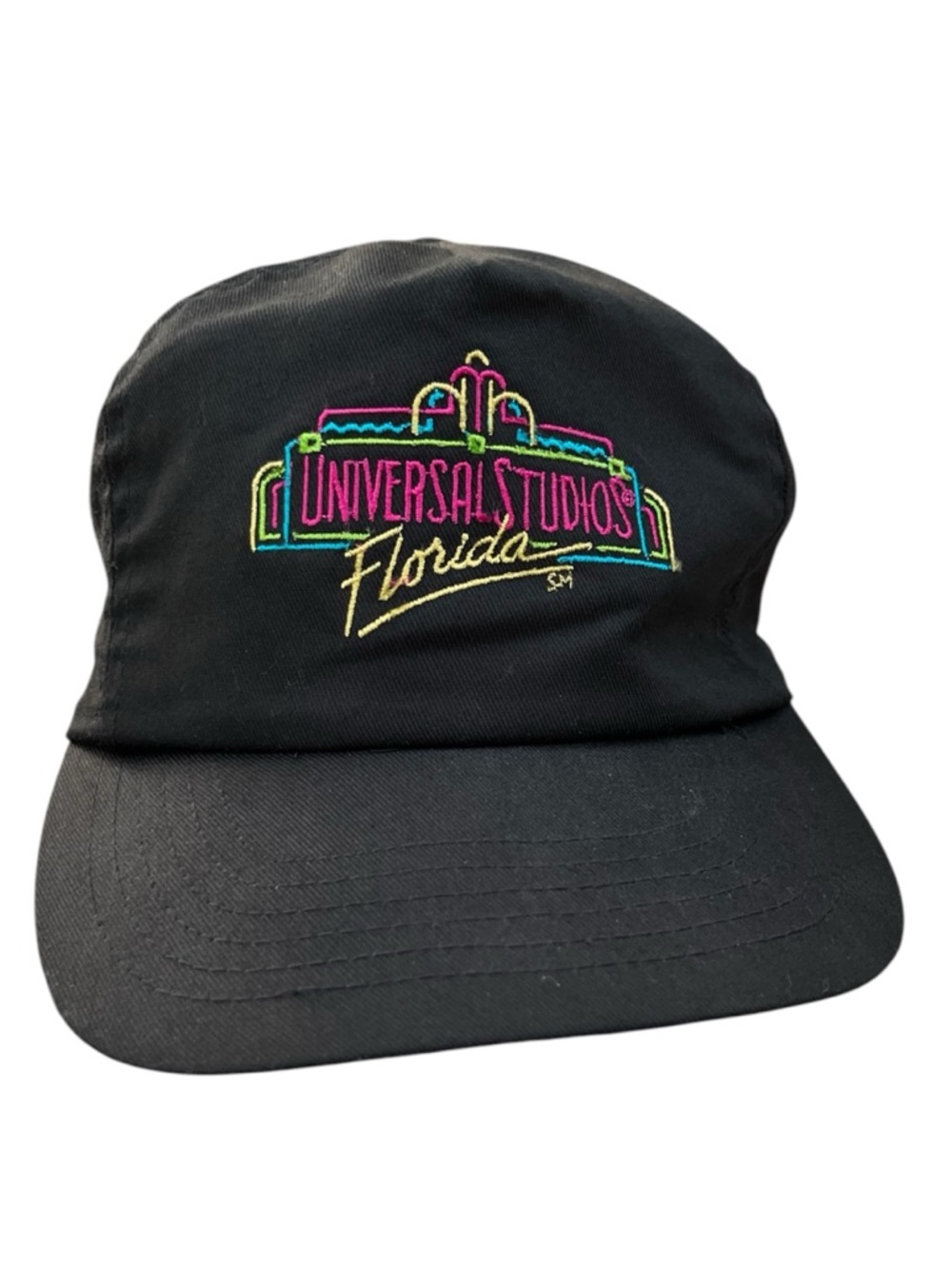 Universal Black Hat with Monochrome Universal Studios Florida Tag